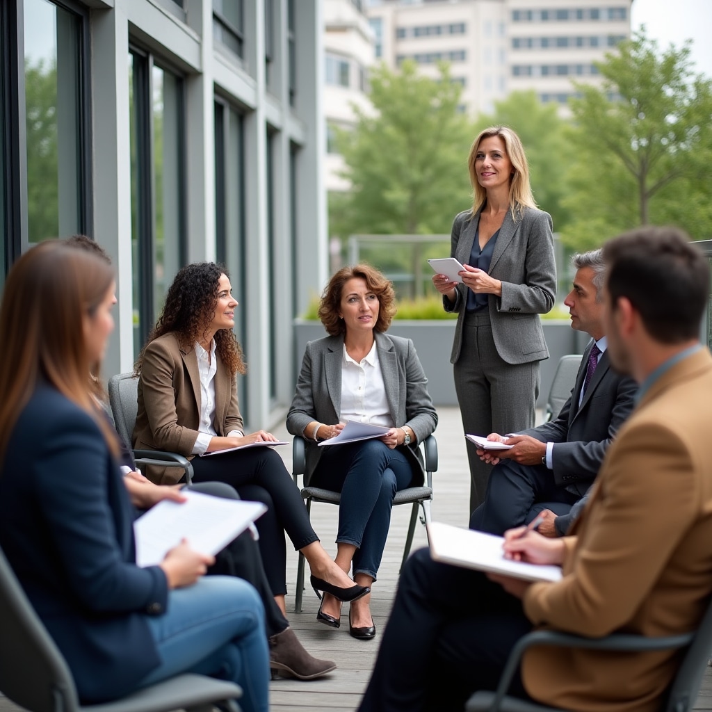 Sesiune de training despre stiluri de leadership